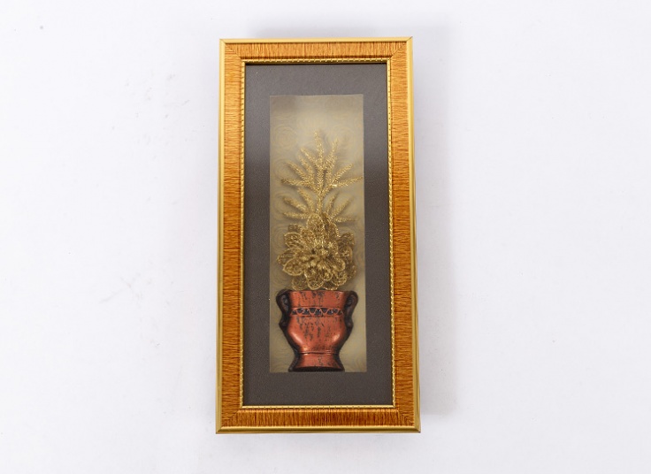 قاب دکوراتیو طرح گل