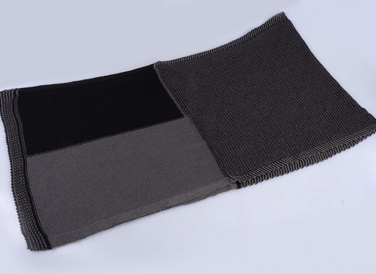 شال بافت زمستانی dichromatic