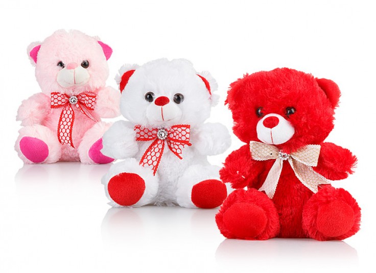 عروسک خرس پاپیون دار