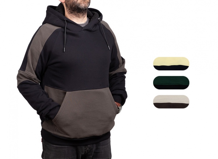 هودی کلاهدار مردانه Pull & Bear