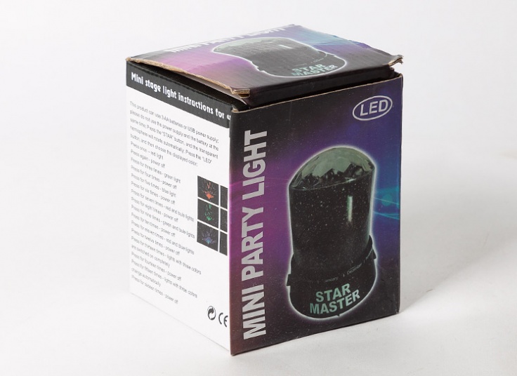 چراغ خواب کریستال Star Master