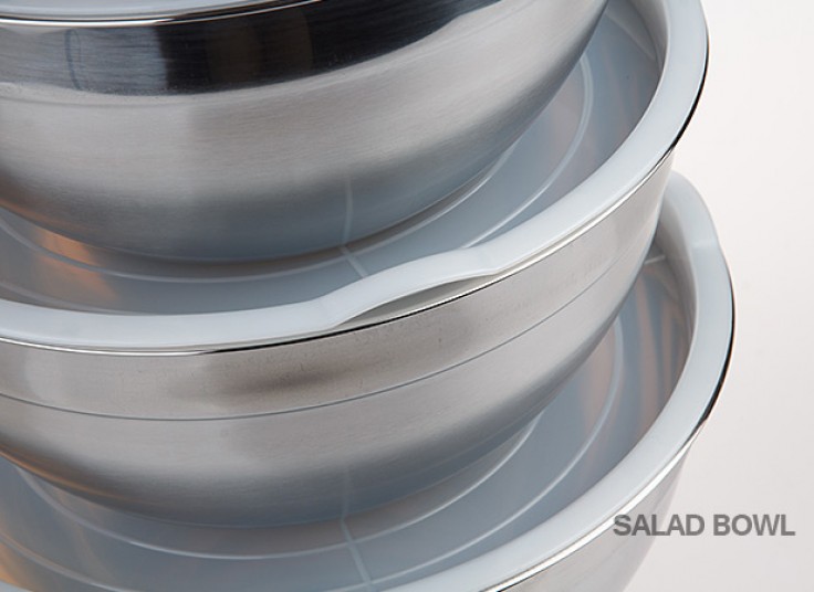 ست کاسه سالاد استیل