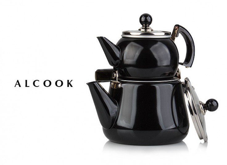 ست کتری و قوری ALCOOK