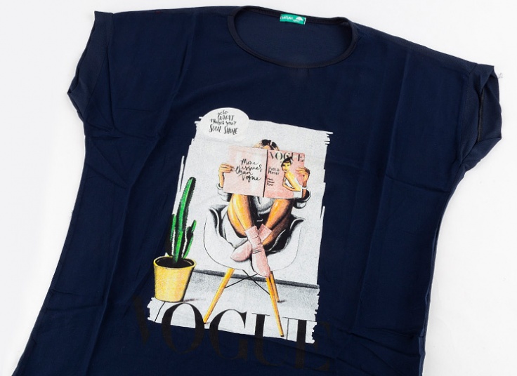 تیشرت نخی زنانه