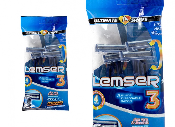 تیغ اصلاح 3 لبه Lemser