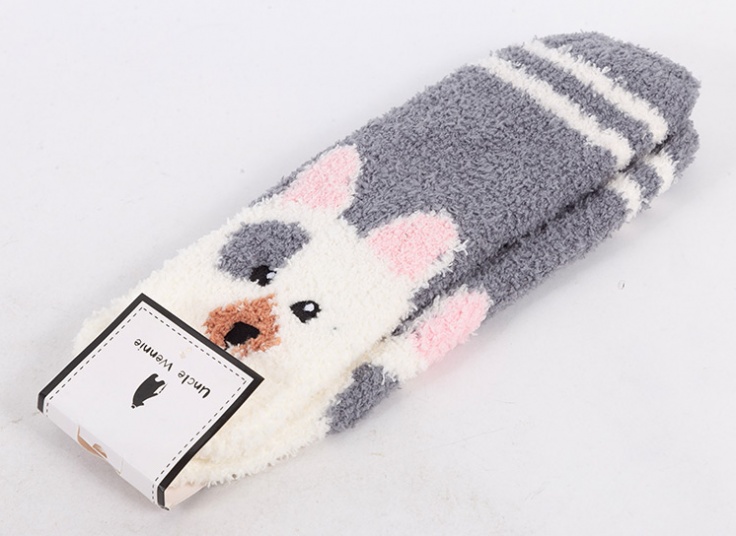 جوراب حوله ای طرحدار Wennie Oni