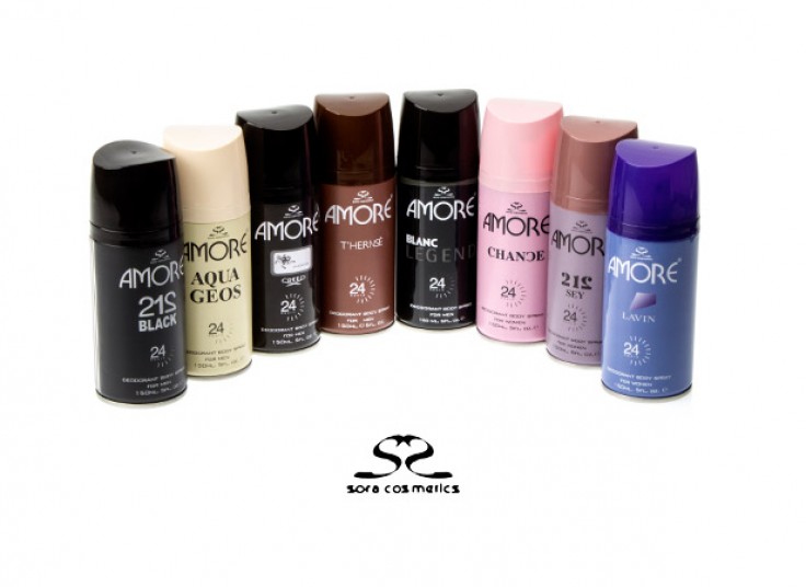 اسپری بدن AMORE