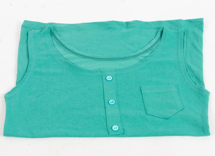 تاپ زنانه تک جیب