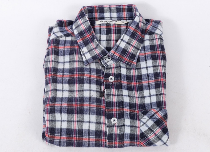 پیراهن پشمی مردانه BERSHKA