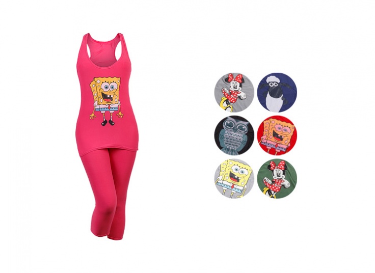 تاپ و برمودا دخترانه Comic Strip