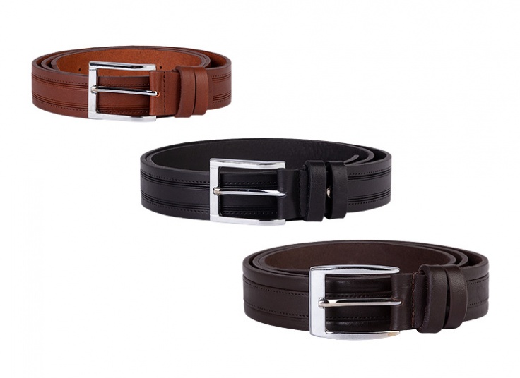 کمربند چرم طبیعی مردانه