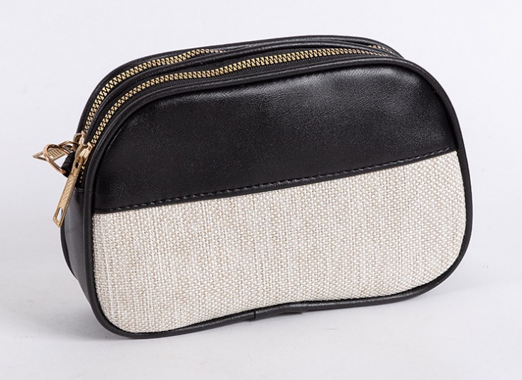 کیف دوشی زنانه دو زیپ