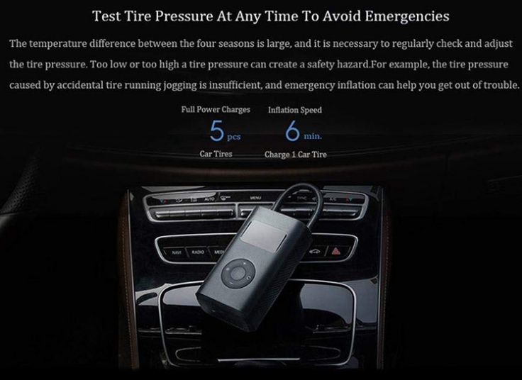 پمپ باد دیجیتال Mijia