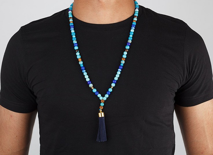 گردنبند تسبیحی سنگی