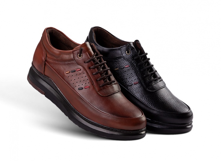 کفش چرم طبیعی مردانه ecco