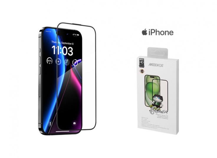 محافظ گلس Modem Cat