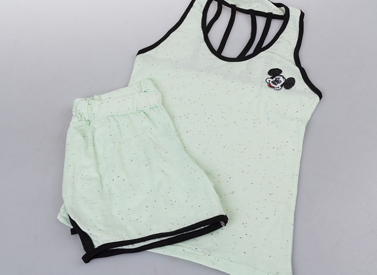 ست تاپ و شورتک زنانه Mickey Mouse
