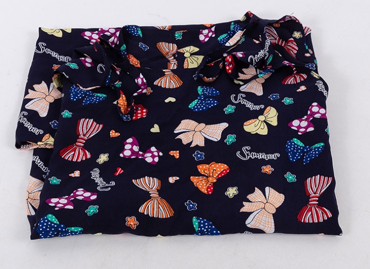 پیراهن راحتی کوتاه بندی کد 14136