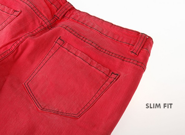 شلوار جین رنگی مردانه Slim Fit