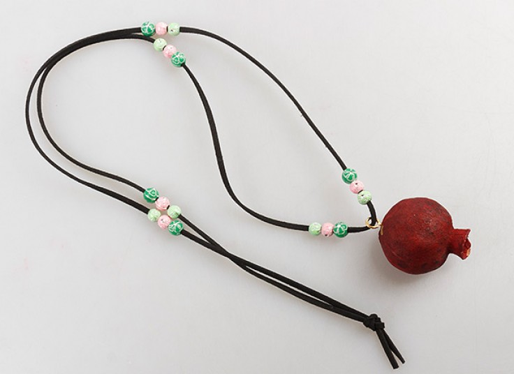 گردنبند انار طبیعی