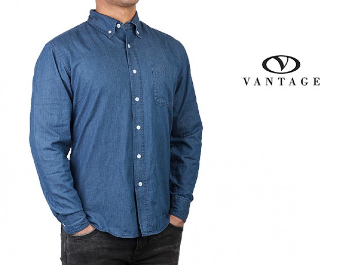 پیراهن جین سایز بزرگ VANTAGE