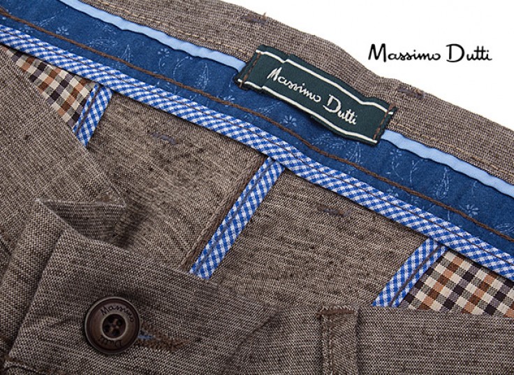 شلوار کتان بهاره Massimo Dutti