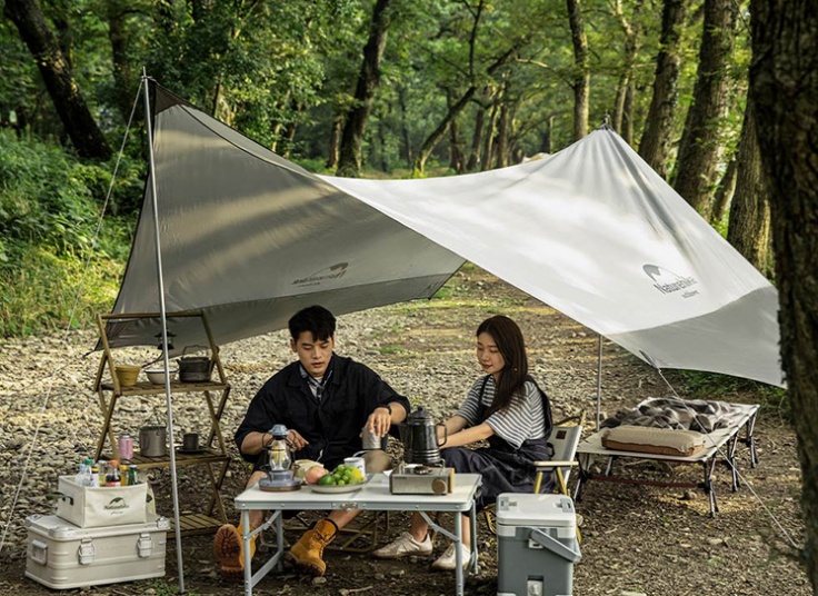 سایه بان کمپینگ NATUREHIKE مدل Rising Sun Canopy