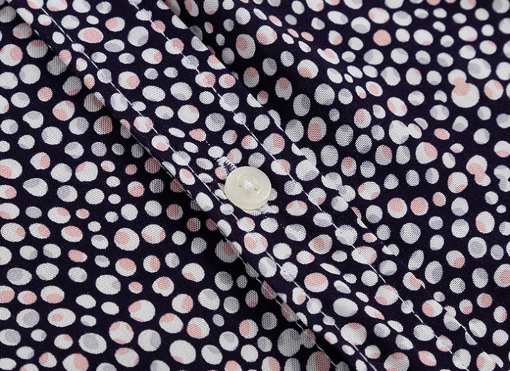 پیراهن نخی آستین کوتاه مردانه