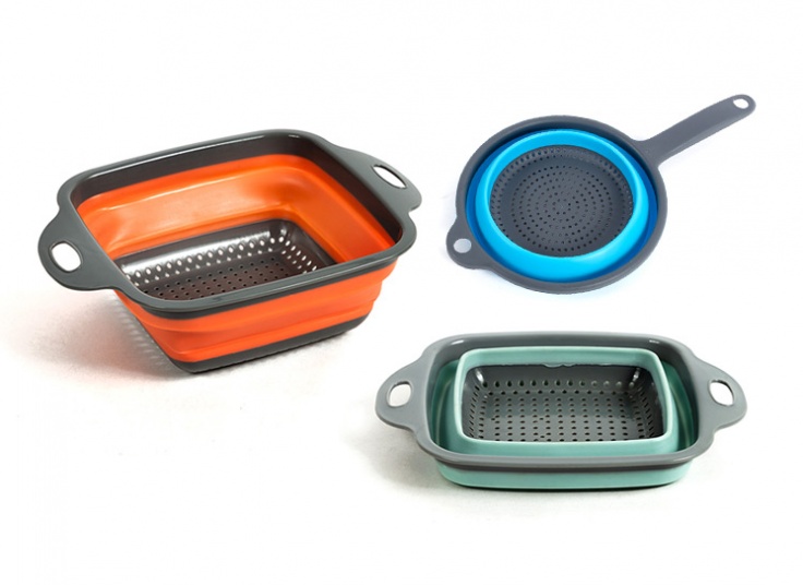 آبکش سیلیکونی تاشو