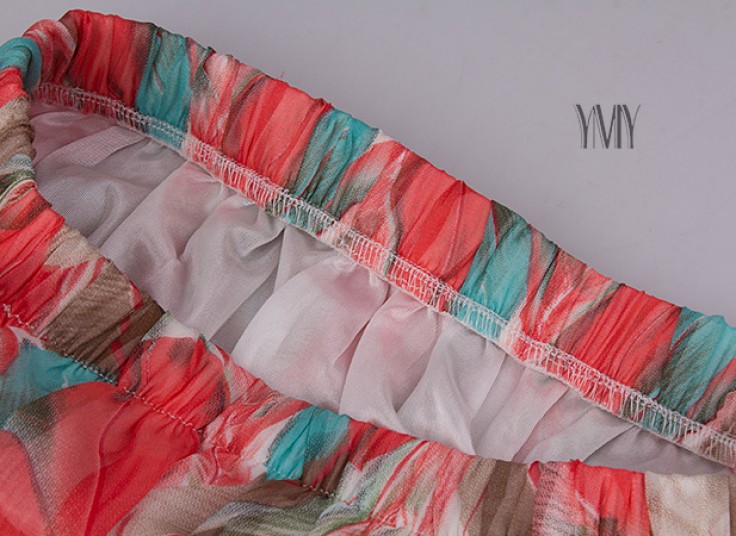 پیراهن زنانه طرح دار YMY