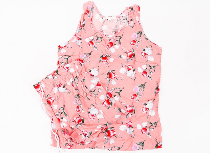 ست تاپ و شلوارک H and M