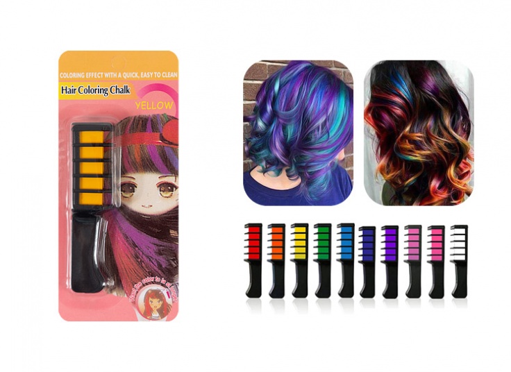 گچ مو شانه ای HAIR CHALK