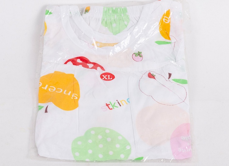 لباس دو تکه نخی دخترانه