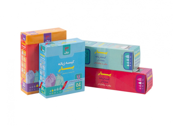 کیسه زباله رولی بهار