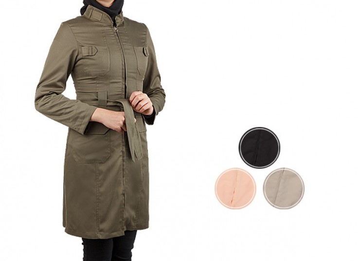 مانتو کتان زنانه