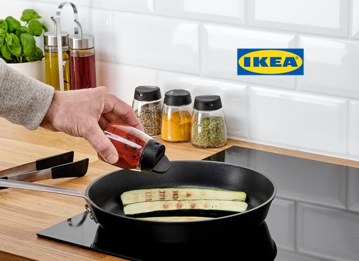 جا ادویه 4 عددی ایکیا IHÄRDIG