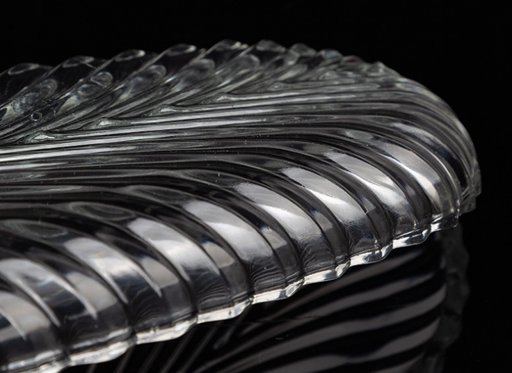 دیس بیضی بلور کاوه