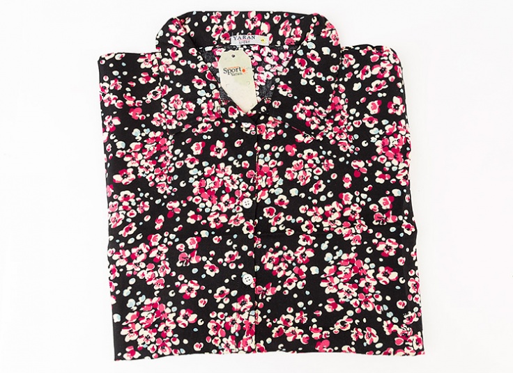 تاپ نخی آستین کلاغی