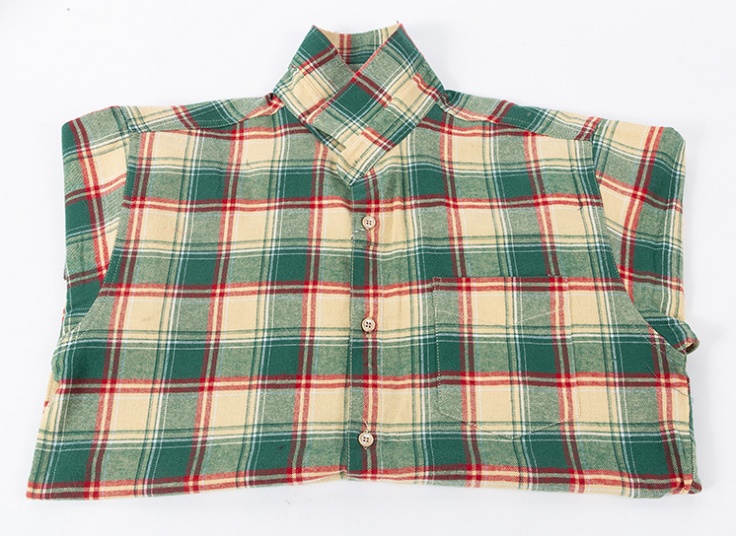 پیراهن چهارخانه پشمی Tower