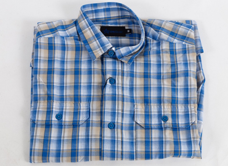 پیراهن چهارخانه Blue Star