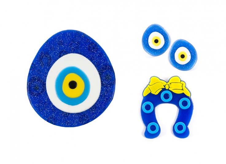 استیکر سیلیکونی چشم نظر