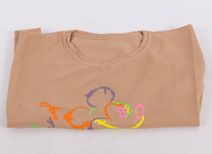 تیشرت کراپ طرح میکی موس