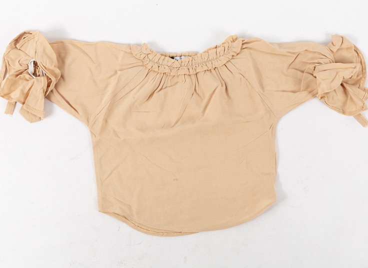 بلوز دخترانه یقه قایقی