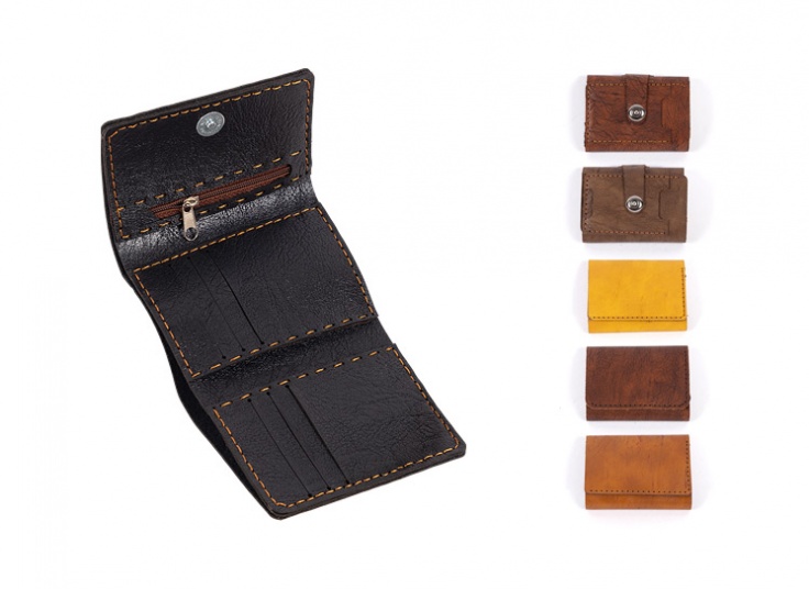 جاکارتی و کیف پول چرم طبیعی