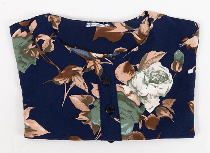 بلوز گلدار سایز بزرگ