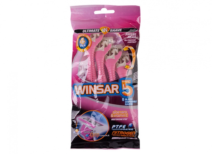 پکیج 4 عددی تیغ اصلاح WINSAR