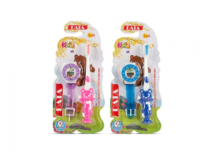 پکیج مسواک و ساعت کودک Data