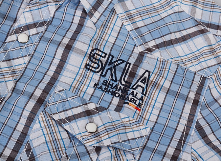 پیراهن آستین کوتاه مردانه Shankala