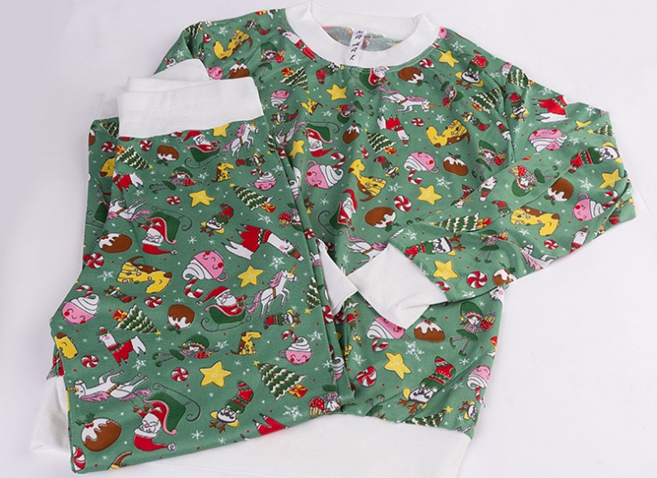 ست بلوز و شلوار زنانه Christmas