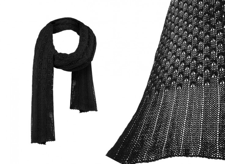 شال بافت زمستانی